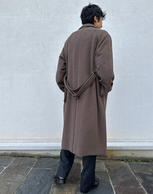 AURALEE / MEN SUPER FINE WOOL MOSSER SOUTIEN COLLAR COAT
