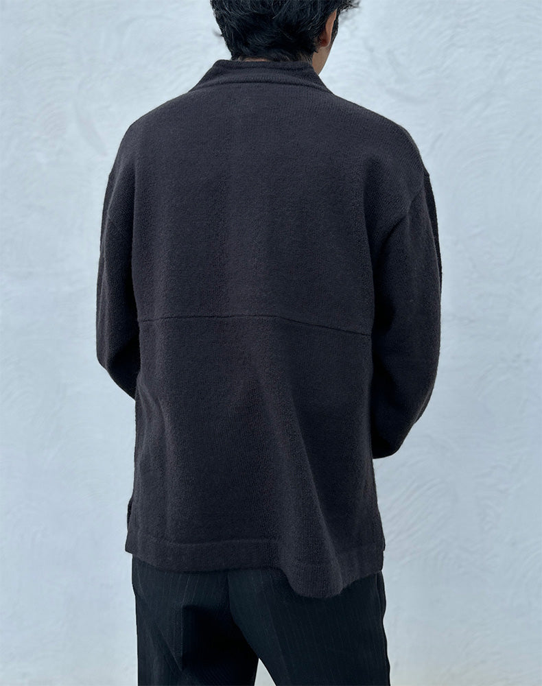
                  
                    Load image into Gallery viewer, Men BULEFACE SNAP PULLOVER / 301335252006
                  
                