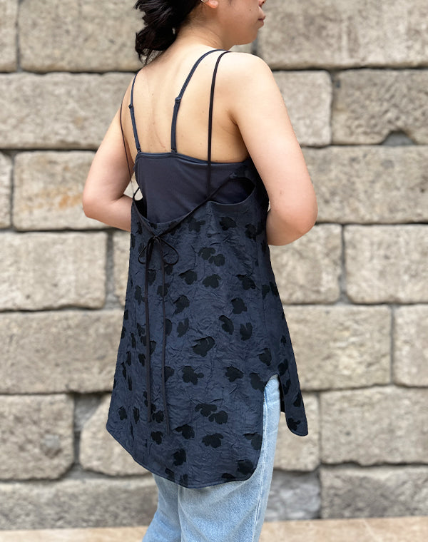 Mame Kurogouchi マメ クロゴウチ｜Double Layered Floral Jacquard