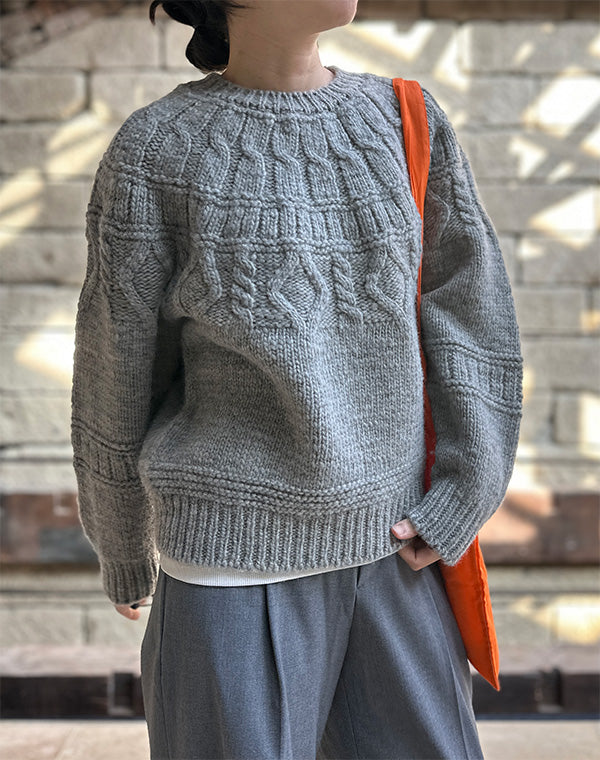 
                  
                    Load image into Gallery viewer, Women SPREAD ALAN CREW NECK / 301335252009
                  
                