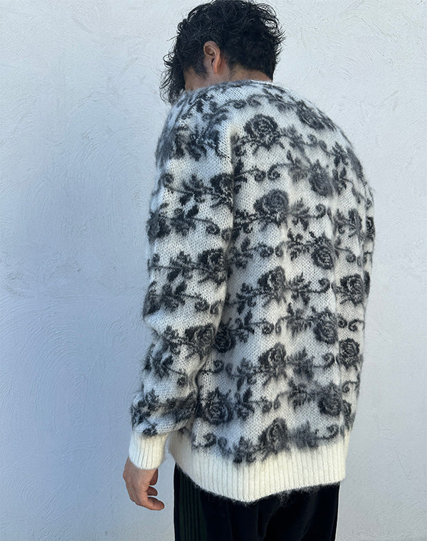 
                  
                    Load image into Gallery viewer, Mohair Cardigan - Rose / 307332242002
                  
                