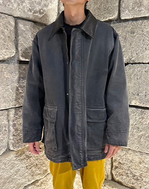 AURALEE / PRODUCT DYED ORGANIC COTTON DUCK BLOUSON / A25AB01CD