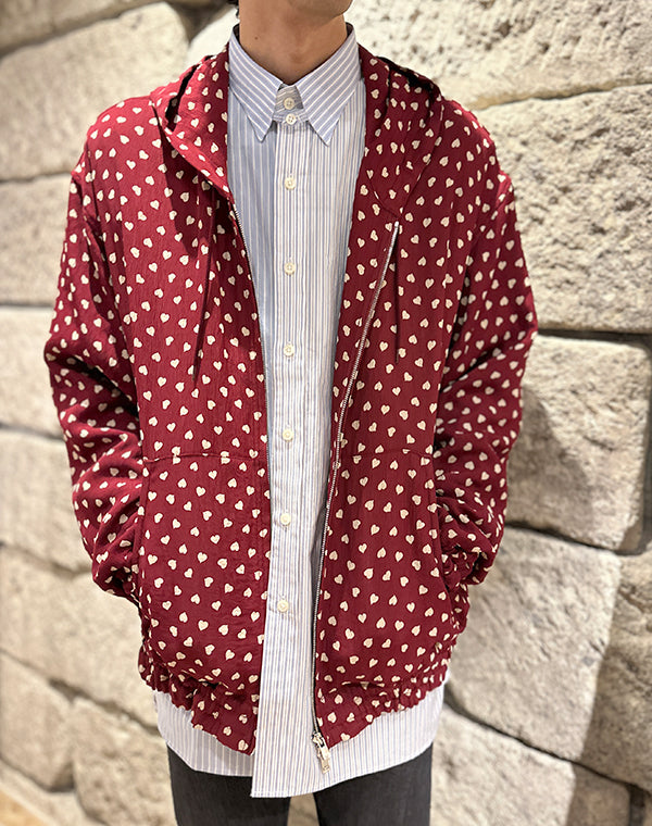 NEEDLES ニードルズ｜Zipped Hoody - Double Weave Jacquard SX240