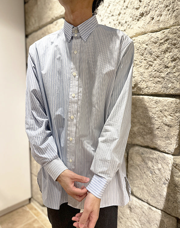NEEDLES ニードルズ｜Combo Tab Collar Shirt - Cotton Typewriter