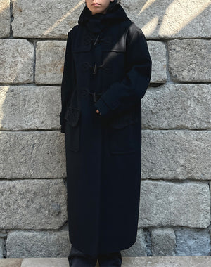 Mame Kurogouchi マメ クロゴウチ｜Cording Embroidery Duffle Coat