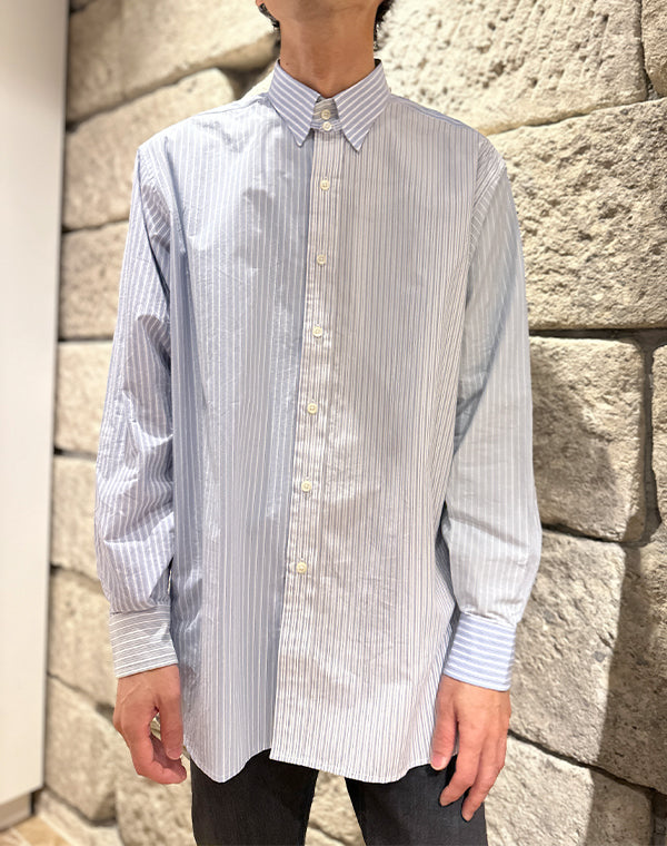 NEEDLES ニードルズ｜Combo Tab Collar Shirt - Cotton Typewriter