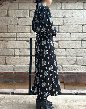 Mame Kurogouchi マメ クロゴウチ｜Floral Motif Printed Dress MM26SS