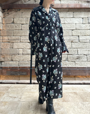 Mame Kurogouchi マメ クロゴウチ｜Floral Motif Printed Dress MM26SS