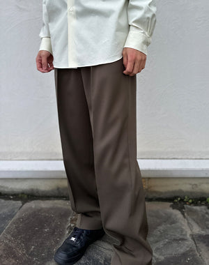 AURALEE オーラリー｜LIGHT WOOL MAX GABARDINE TWO-TUCK SLACKS