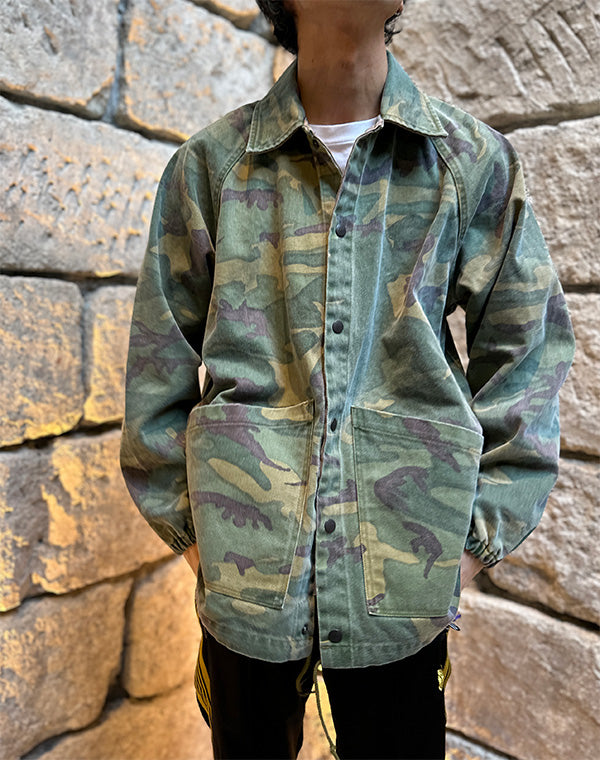 NEEDLES ニードルズ｜Reversible Coach Jacket - Camo Twill SX142