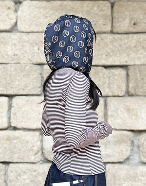 NOMARHYTHM TEXTILE ノーマリズム テキスタイル｜Paisley Silk Hoody