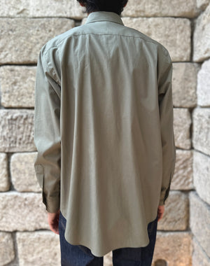 AURALEE オーラリー｜WASHED FINX TWILL SHIRT S01TN26SS｜GEA