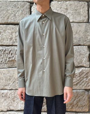 AURALEE オーラリー｜WASHED FINX TWILL SHIRT S01TN26SS｜GEA