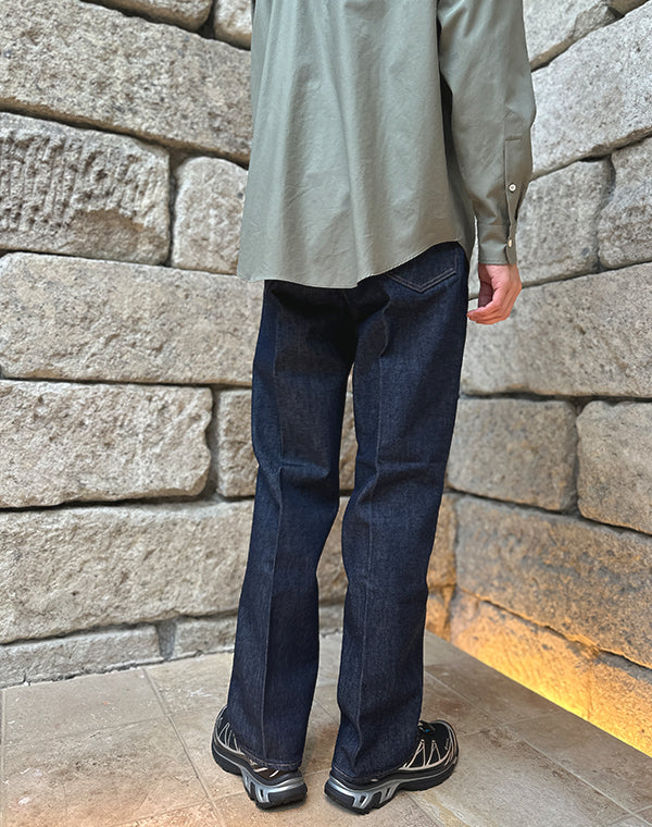 AURALEE ストレートデニム 26 コットン100% 日本製 オーラリー AURALEE オーラリー｜HARD TWIST DENIM 5P PANTS P01DM26SS｜GEA