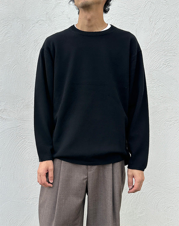 
                  
                    Load image into Gallery viewer, CASHMERE KNIT CREWNECK(BABY CASH) / 301861242003
                  
                