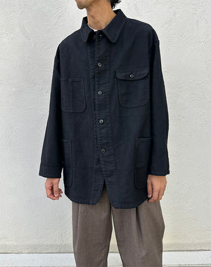 
                  
                    Load image into Gallery viewer, MOLESKIN COVERALL JACKET / 313861242001
                  
                