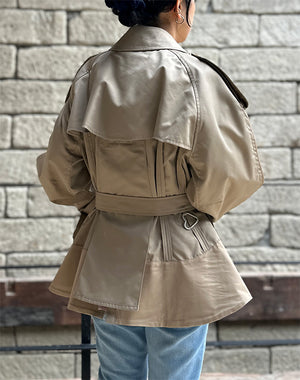 Chika Kisada チカ キサダ｜TRENCH COAT CC-26028｜GEA – satoseni