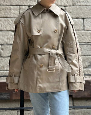 Chika Kisada チカ キサダ｜TRENCH COAT CC-26028｜GEA – satoseni