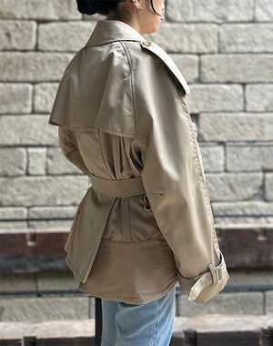 Chika Kisada / TRENCH COAT / CC-26028 – satoseni online store