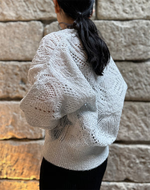 Mame Kurogouchi マメ クロゴウチ｜Shimmering Knit Cardigan MM26SS