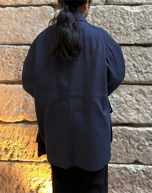 別注Cording Embroidery Jacket ブラック Cord Embroidery Detail Denim Jacket