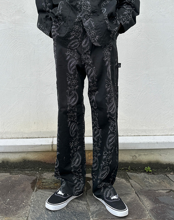 NEEDLES ニードルズ｜Painter Pant - Embroidered Twill SX181｜GEA