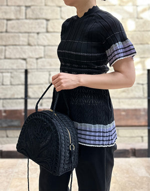 Mame Kurogouchi マメ クロゴウチ|Lamp Shaped Knit Top MM26SS-KN067 Mame Kurogouchi マメ クロゴウチ|Lamp Shaped Knit Top MM26SS-KN067
