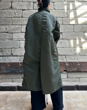 Mame Kurogouchi マメ クロゴウチ｜Nylon Twill 3D Embroidery Mods