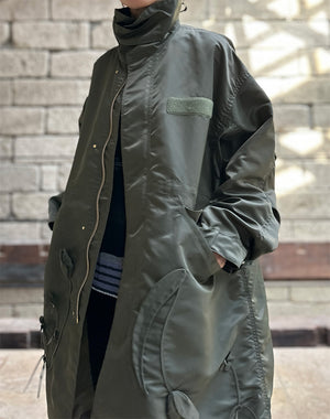 Mame Kurogouchi マメ クロゴウチ｜Nylon Twill 3D Embroidery Mods