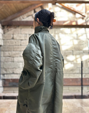 Mame Kurogouchi マメ クロゴウチ｜Nylon Twill 3D Embroidery Mods