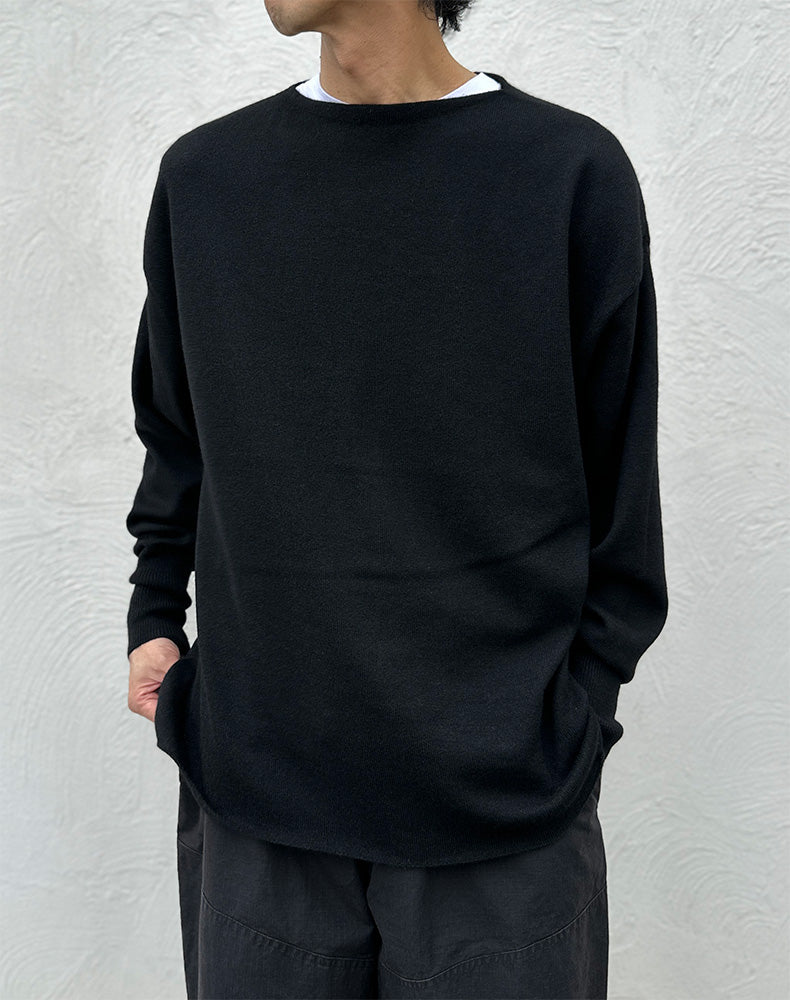 COMOLI コモリ｜ カシミヤ和紙 コモリニット D01-06004｜GEA