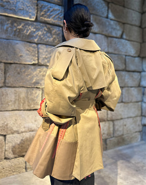 Chika Kisada チカ キサダ｜TRENCH COAT CC-25151｜GEA – satoseni