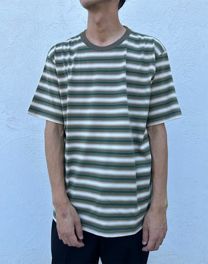 GRADIENT STRIPE JERSEY TEE / 304192252003 – satoseni online store