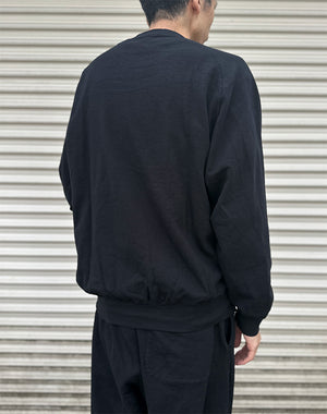 COMOLI コモリ｜ LWコットン裏毛 クルーネック D01-05017｜GEA