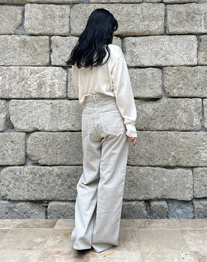 AURALEE オーラリー｜Women GARMENT-DYED FINX CORDUROY 5P WIDE PANTS