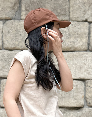 KIJIMA TAKAYUKI キジマ タカユキ｜ DRY TWILL ELASTIC BACK 6PANEL