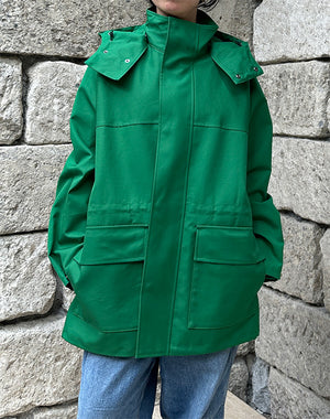 AURALEE オーラリー｜HIGH-DENSITY BONDED COTTON GABARDINE BLOUSON