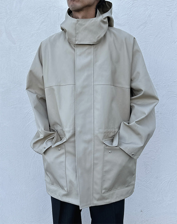 
                  
                    Load image into Gallery viewer, HIGH-DENSITY BONDED COTTON GABARDINE BLOUSON / 313192252005
                  
                