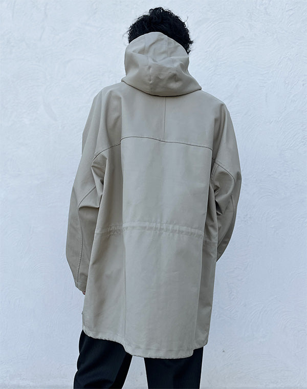 
                  
                    Load image into Gallery viewer, HIGH-DENSITY BONDED COTTON GABARDINE BLOUSON / 313192252005
                  
                