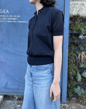 BATONER バトナー｜ Women CHOMA POLO SHORT SLEEVE BN-26SL-042｜GEA