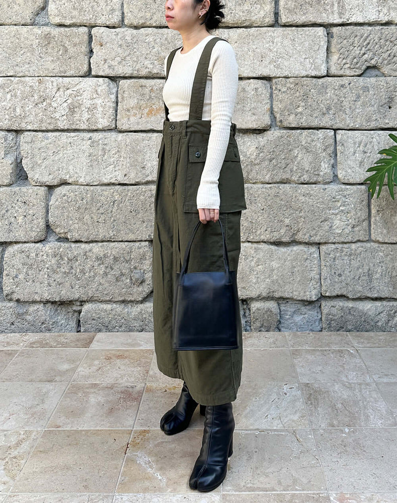 
                  
                    Load image into Gallery viewer, シルクリブプルオーバー / BCA13404WA
                  
                