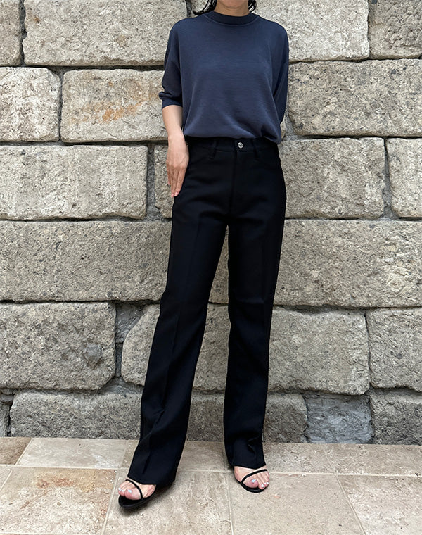 
                  
                    Load image into Gallery viewer, [new color]シルクニットプルオーバー / BEH13003WA
                  
                