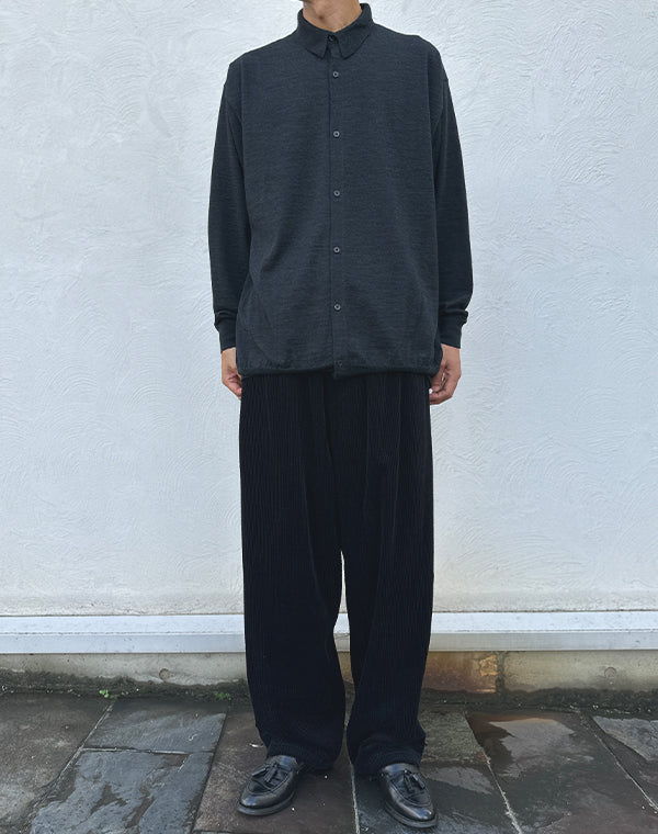 COMOLI / ウール 衿つきカーディガン / C03-06011 – satoseni online