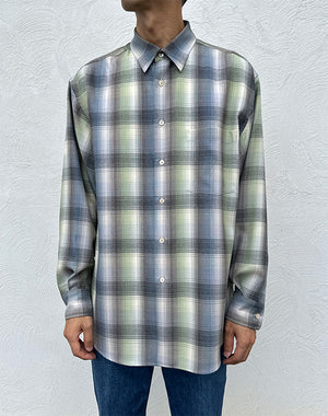 AURALEE / SUPER LIGHT WOOL CHECK SHIRT / A25AS01LC – satoseni