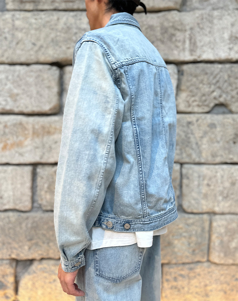 AURALEE オーラリー｜FADED SELVEDGE LIGHT DENIM BLOUSON A26SB01DE