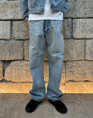 AURALEE オーラリー｜Men FADED SELVEDGE LIGHT DENIM PANTS A26SB01DE