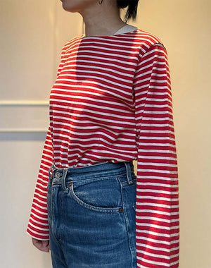 BATONER バトナー｜Women HIGH TWIST HEMP BASQUE SHIRT L/S｜GEA