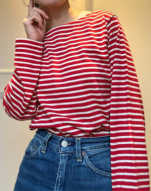 BATONER バトナー｜Women HIGH TWIST HEMP BASQUE SHIRT L/S｜GEA