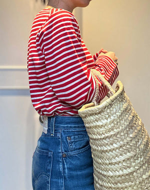BATONER バトナー｜Women HIGH TWIST HEMP BASQUE SHIRT L/S｜GEA