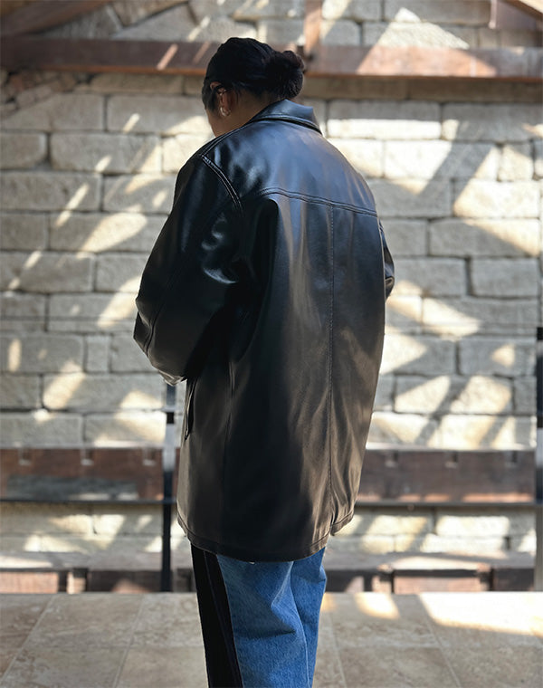 INSCRIRE / Leather Jacket / I25AW-BZ81 – satoseni online